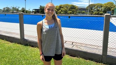Victoria Falasco es de Las Flores, jugó en Saladillo y ahora está con Las Leonas. - Citas Deportivas -